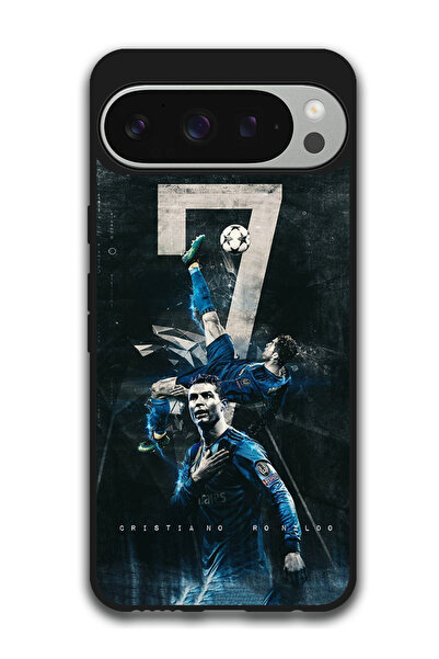 Theodor جراب واقٍ مضاد للخدش والصدمات لهاتف Google Pixel 9 Pro XL رونالدو 3