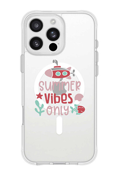 Theodor جراب Magsafe لهاتف iPhone 16 Pro Max مقاوم للصدمات ومضاد للصدمات - مناسب لأجواء الصيف فقط