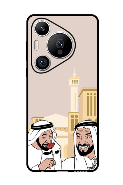 Theodor جراب واقٍ مضاد للخدش والصدمات لهاتف هواوي بيورا 70 برو بلس الشيخ 2