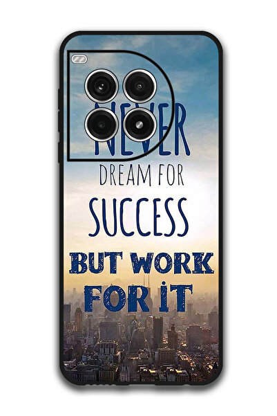 Theodor جراب حماية لهاتف OnePlus Ace 3 Pro لا يحلم أبدًا بالنجاح