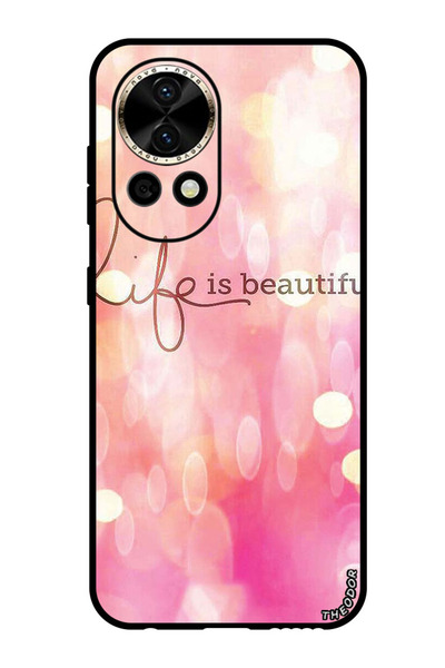 Theodor جراب واقٍ مضاد للخدش والصدمات لهاتف هواوي نوفا 12 الحياة جميلة