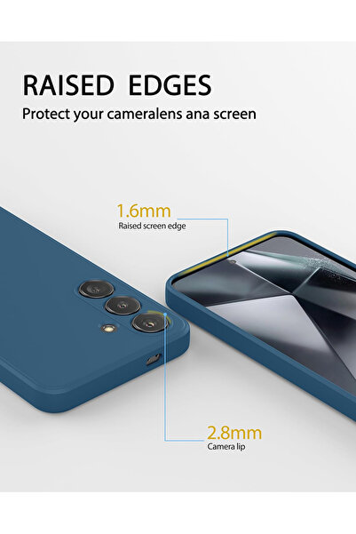 Theodor Protective Liquid Silicone Shockproof Case For Samsung Galaxy S24 Plus (Blue) - Work like a Captain