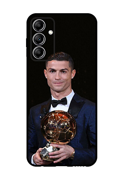 Theodor جراب واقٍ مضاد للخدش والصدمات لهاتف سامسونج جالاكسي A35 رونالدو 5