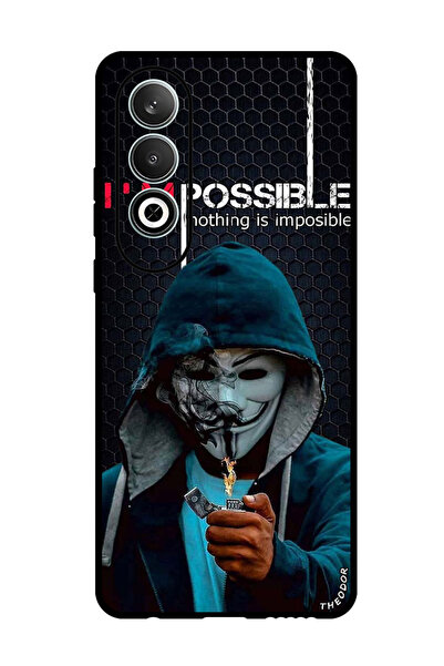 Theodor جراب واقٍ مضاد للخدش والصدمات لهاتف Oppo K12، لا شيء مستحيل