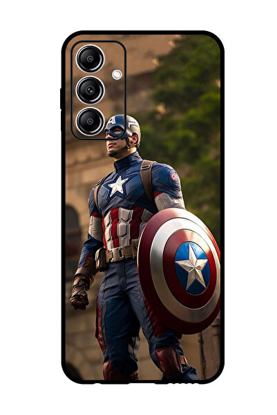 Theodor Protective Case Anti Scratch Shock Proof Bumper Cover For Samsung Galaxy A15 Captain America 3