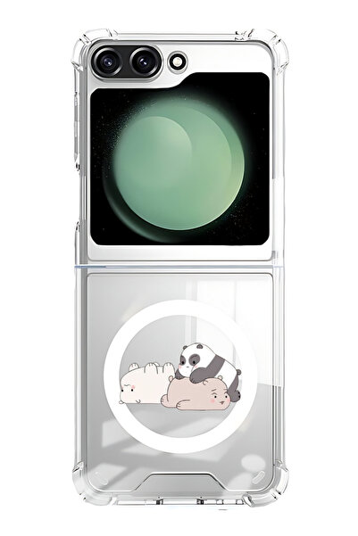 Theodor Case for Samsung Galaxy Z Flip 5 Compatible with MagSafe, Shockproof ...