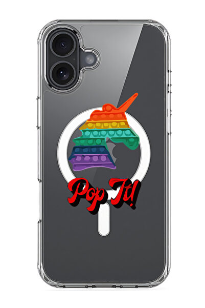 Theodor جراب ماج سيف متوافق مع آيفون 16، غطاء ممتص للصدمات مقاوم للصدمات - بو...