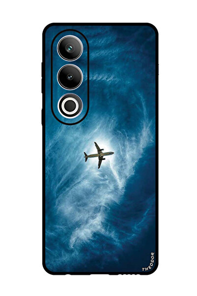 Theodor غطاء حماية مضاد للخدش والصدمات لهاتف OnePlus Ace 3V، طائرة في السماء