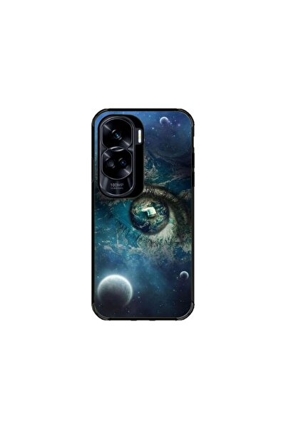 Atlas Εξατομικευμένη θήκη και μεμβράνη σιλικόνης για Honor 90 Lite, Abstract ...