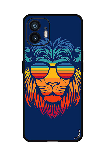 Theodor جراب واقٍ مضاد للخدش والصدمات لهاتف Nothing Phone (2) Lion
