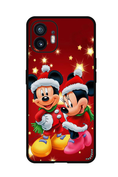 Theodor جراب واقٍ مضاد للخدش والصدمات لهاتف Nothing Phone (2) ميكي ماوس