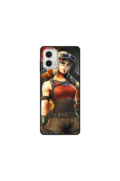 Atlas Husa personalizata si Folie de Silicon Motorola Moto E13, Fortnite #1, ...
