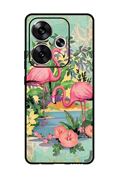 Theodor جراب واقٍ مضاد للخدش والصدمات لهاتف Xiaomi Redmi Turbo 3 بتصميم طيور ...