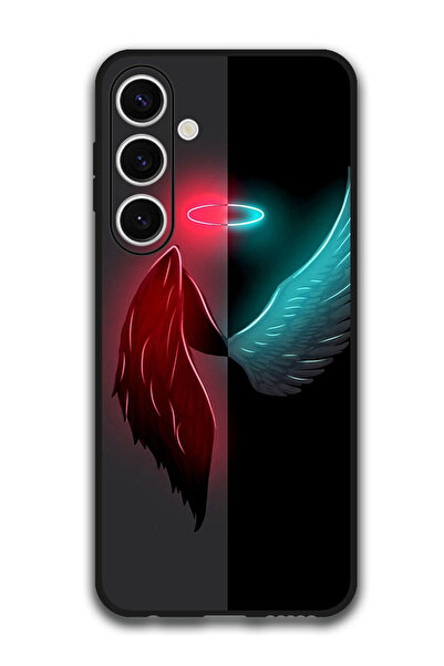 Theodor جراب واقٍ مضاد للخدش والصدمات لهاتف Samsung Galaxy S24 FE Wings
