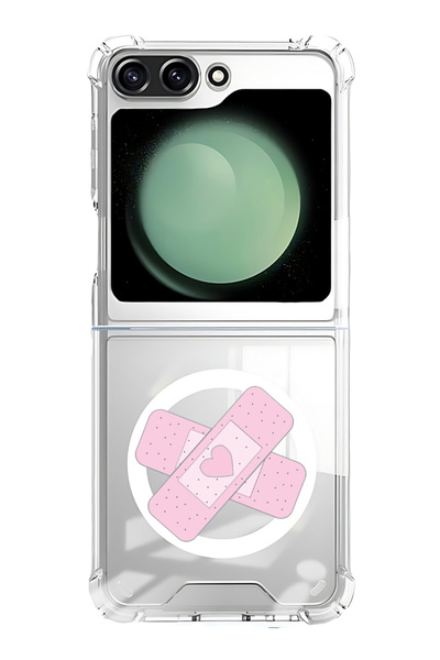 Theodor Case for Samsung Galaxy Z Flip 5 Compatible with MagSafe, Shockproof ...