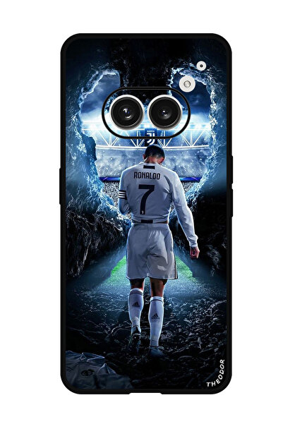 Theodor جراب واقٍ مضاد للخدش والصدمات لهاتف Nothing Phone (2a) رونالدو