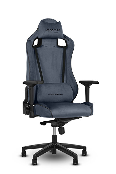 XMAX Pro / Ayak Uzatmalı Kol Pedli Maximus 4D Kol Orijinal Yarasa Mekanizmalı Antrasit Oyuncu Koltuğu