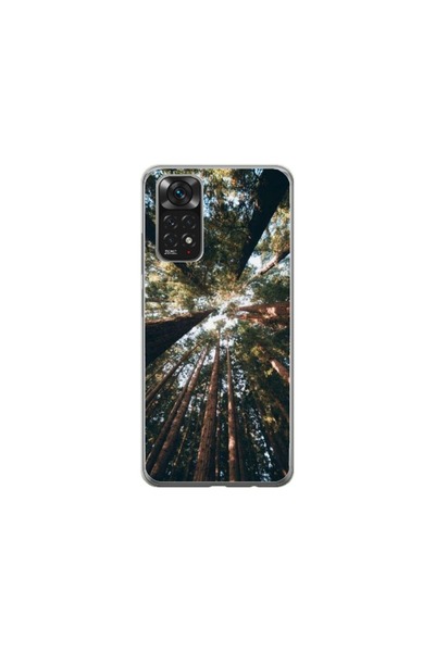 Atlas Husa personalizata si Folie de Silicon pentru Xiaomi Redmi 11s, Tree perspective, S1D1M0079