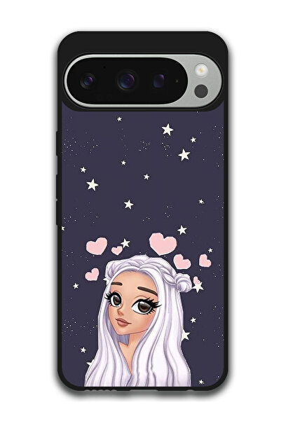 Theodor جراب واقٍ مضاد للخدش والصدمات لهاتف Google Pixel 9 Pro بخلفية نجمة الحب