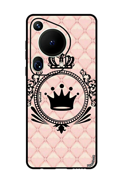 Theodor جراب واقٍ مضاد للخدش والصدمات لهاتف هواوي بيورا 70 ألترا برينسيس كراون