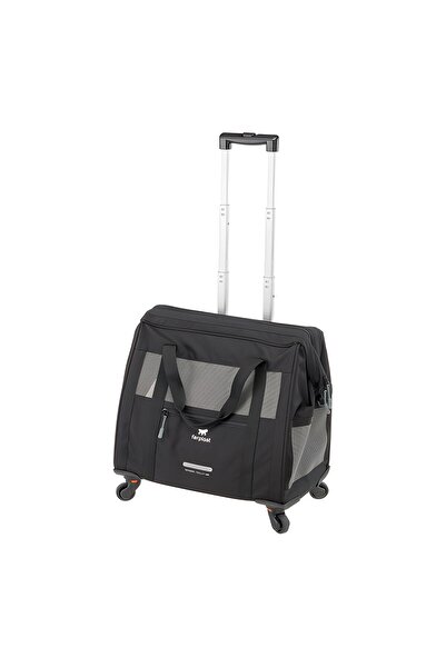 Ferplast Voyager 450 Tekerlekli Evcil Hayvan Taşıma Çantası Siyah 46x26x48cm