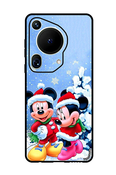 Theodor جراب واقٍ مضاد للخدش والصدمات لهاتف هواوي بيورا 70 ألترا ميكي وميني ماوس