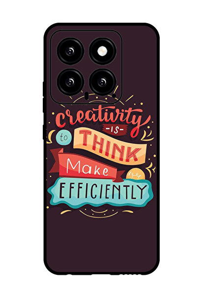 Theodor جراب واقٍ مضاد للخدش والصدمات لهاتف Xiaomi 14 الإبداع هو التفكير