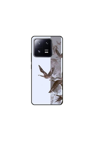 Atlas Персонализиран калъф и силиконово фолио за Xiaomi 13 Pro, Птици, S1D1M0314