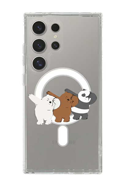 Theodor غلاف لهاتف Samsung Galaxy S24 Ultra متوافق مع MagSafe، غطاء ممتص للصد...