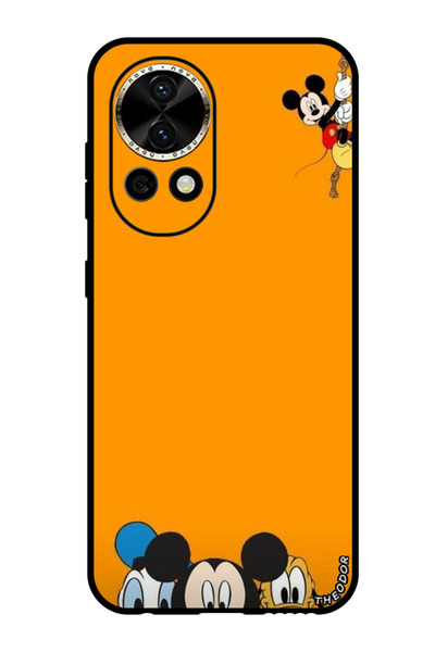 Theodor جراب واقٍ مضاد للخدش والصدمات لهاتف هواوي نوفا 12 (رسوم متحركة)