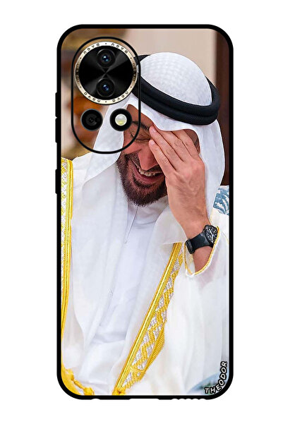 Theodor جراب واقٍ مضاد للخدش والصدمات لهاتف هواوي نوفا 12 ميجابايت يضحك