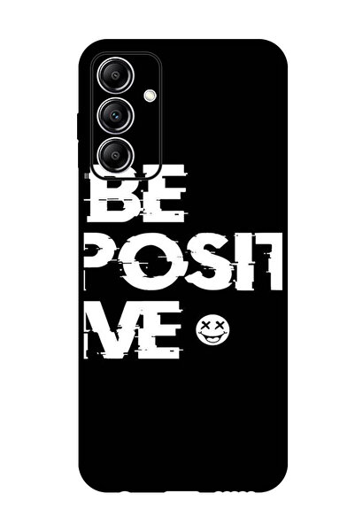 Theodor جراب واقٍ مضاد للخدش والصدمات لهاتف Samsung Galaxy A35 كن إيجابيًا