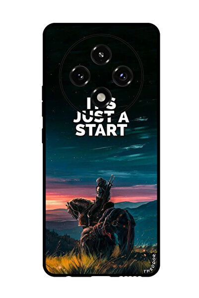 Theodor جراب واقٍ مضاد للخدش والصدمات لهاتف Oppo A3 Pro، إنه مجرد بداية