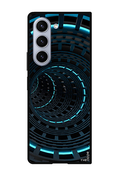 Theodor Protective Case For Samsung Galaxy Z Fold 6 spiral_circles_immersion