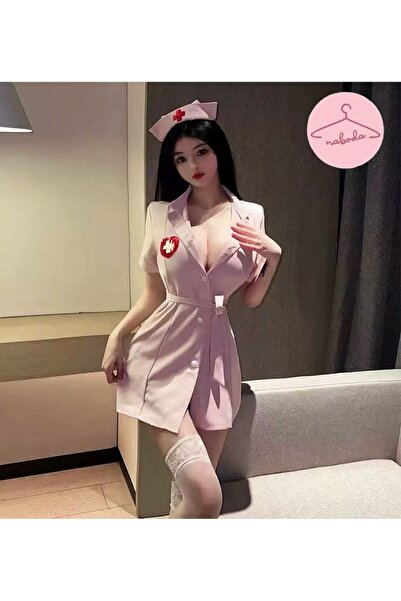 naboda Women fancy chic design pink costume
