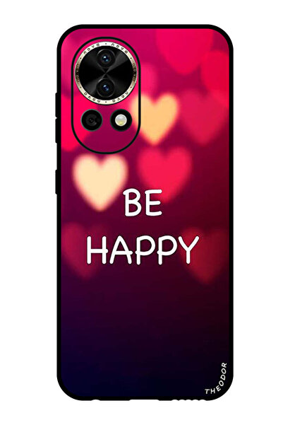 Theodor جراب واقٍ مضاد للخدش والصدمات لهاتف هواوي نوفا 12 كن سعيدًا