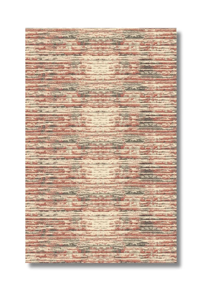 Halımax Drom Dokuma Taban Makinede Yıkanabilen Kilim Kaymaz Şönil Çizgili Halı
