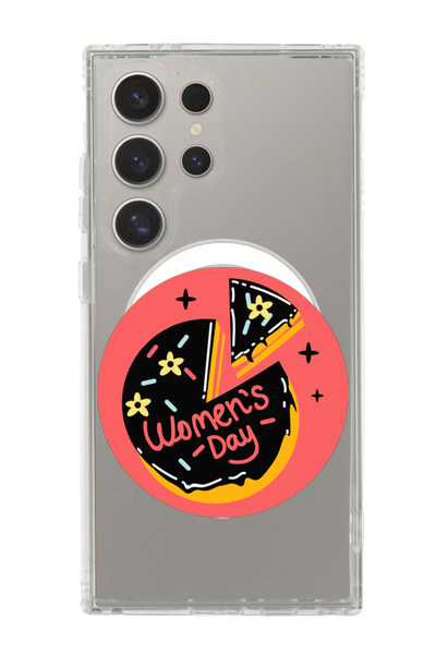 Theodor غلاف لهاتف Samsung Galaxy S24 Ultra متوافق مع MagSafe، غطاء ممتص للصد...