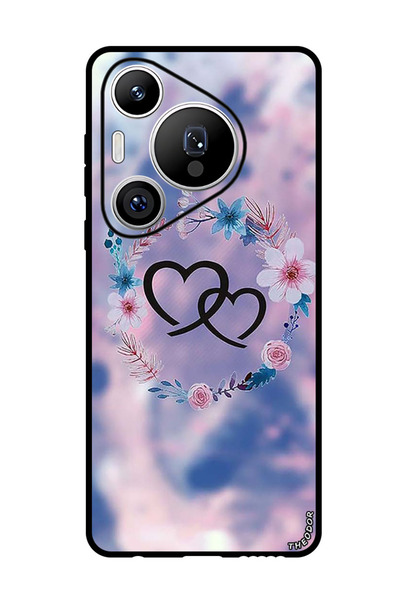 Theodor جراب واقٍ مضاد للخدش والصدمات لهاتف هواوي بيورا 70 برو بلس تو هارتس