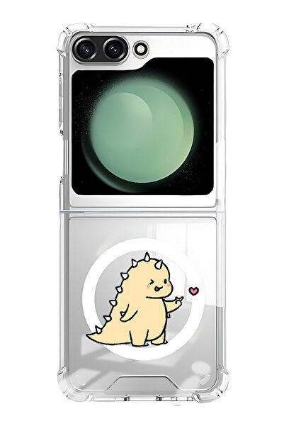 Theodor Case for Samsung Galaxy Z Flip 5 Compatible with MagSafe, Shockproof ...