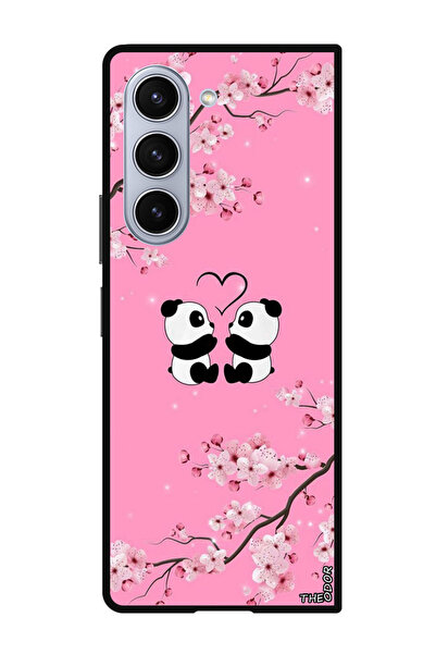 Theodor جراب واقٍ مضاد للخدش والصدمات لهاتف Samsung Galaxy Z Fold 6 مع دببة ب...