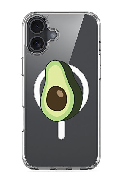 Theodor جراب ماج سيف متوافق مع آيفون 16، غطاء ممتص للصدمات مقاوم للصدمات - أفوكادو