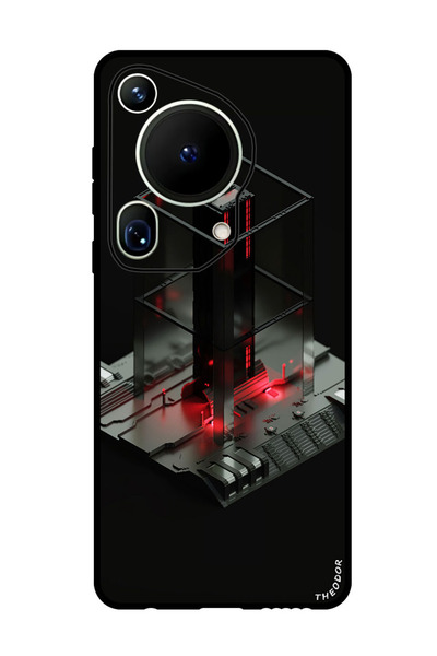 Theodor جراب حماية لهاتف هواوي بيورا 70 ألترا processor_technology_3d