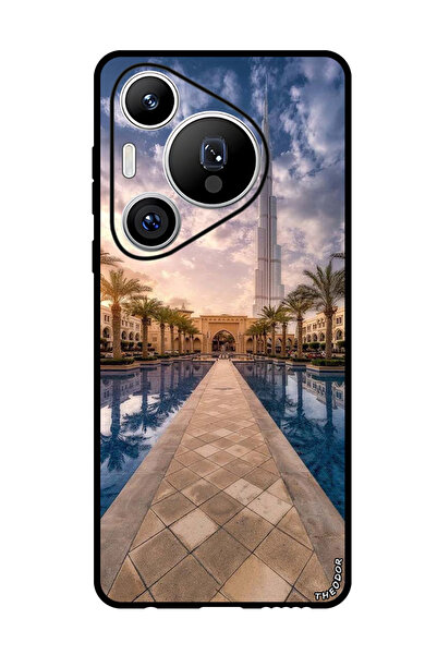 Theodor غطاء حماية مضاد للخدش والصدمات لهاتف هواوي بيورا 70 أتلانتس دبي