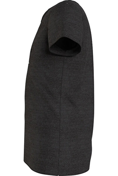 Calvin Klein REFLECTIVE MONOGRAM Kadın Siyah T-Shirt