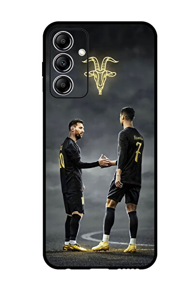 Theodor جراب واقٍ مضاد للخدش والصدمات لهاتف سامسونج جالاكسي A55 ميسي رونالدو ...