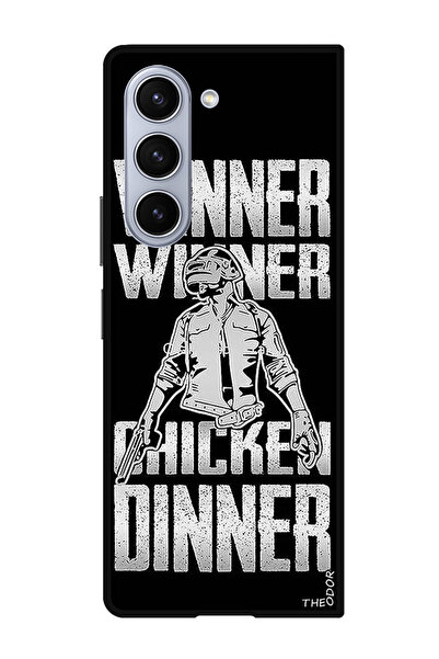 Theodor حافظة حماية لهاتف سامسونج جالكسي زد فولد 6 الفائز الفائز الدجاج الفائز