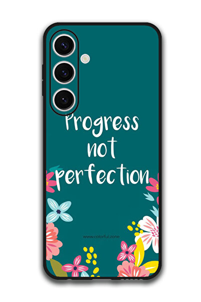 Theodor Protective Case For Samsung Galaxy S24 FE Progress Not perfection