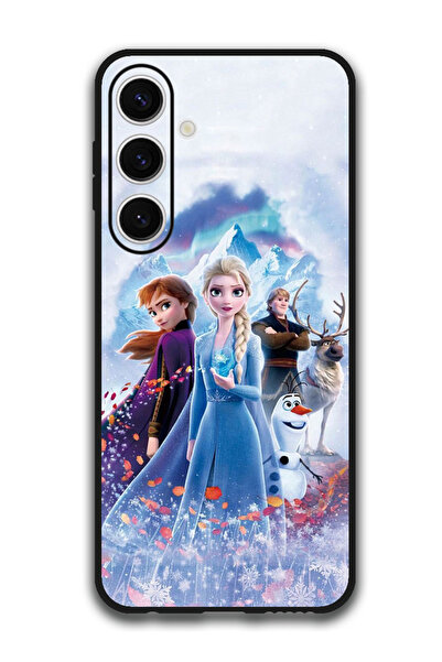 Theodor جراب واقٍ مضاد للخدش والصدمات لهاتف Samsung Galaxy S24 FE إلسا ملكة ا...