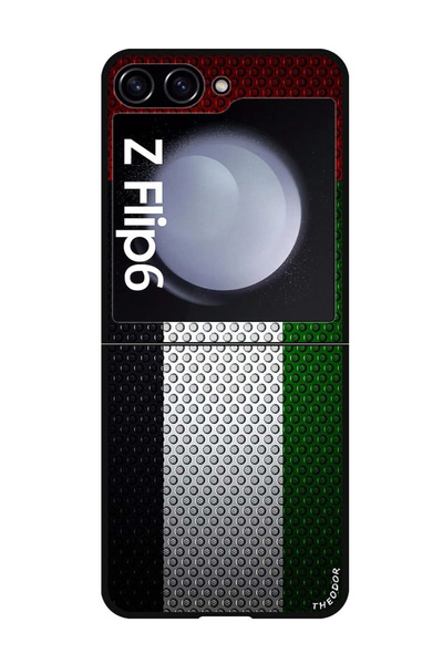 Theodor جراب واقٍ مضاد للخدش والصدمات لهاتف سامسونج جالاكسي زد فليب 6 الإمارا...